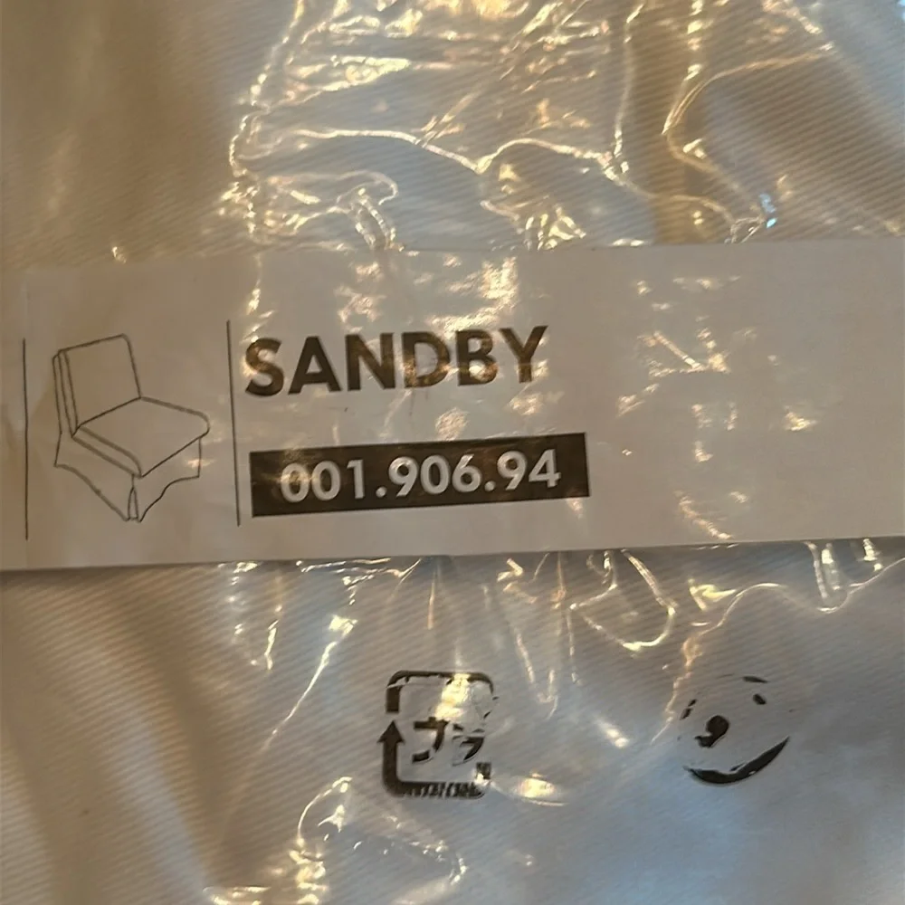 COPY - IKEA, Sandby Chair Slipcover . NWT. Beige